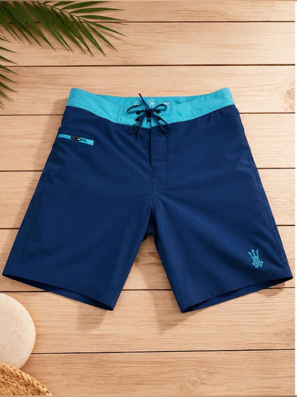 Driftline Original Wetsuit Liner Boardshorts Men's 30 Blue 9 Inch Inseam Trunks